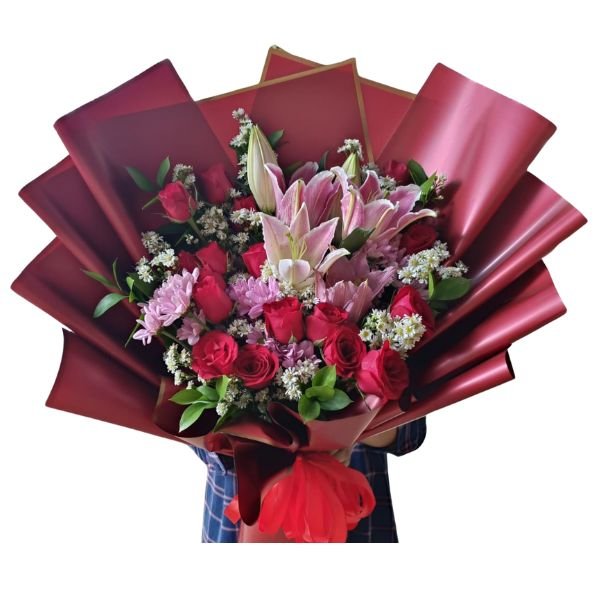 Hand Bouquet FF HB 05 maron