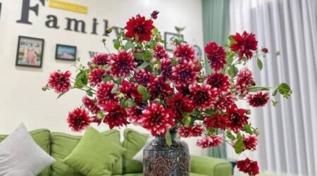 Bunga Hias Ruang Tamu Mewah