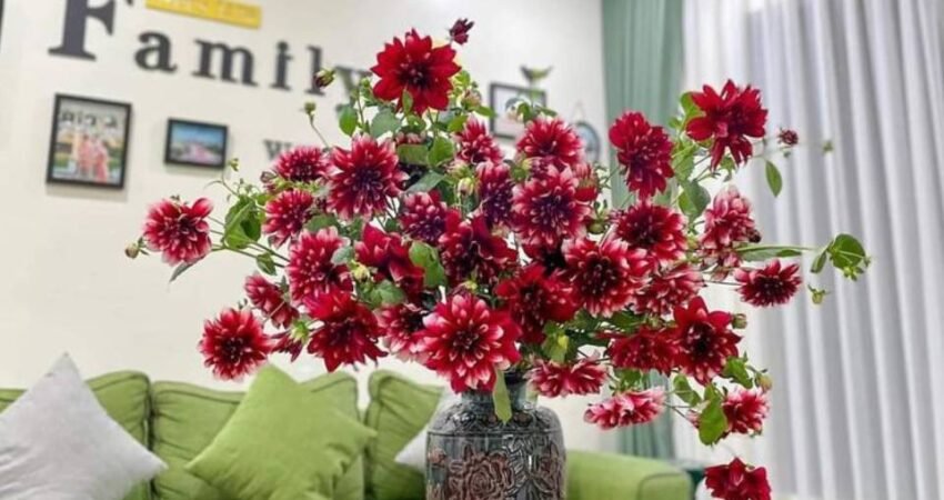 Bunga Hias Ruang Tamu Mewah