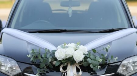 Cara Menghias Mobil Pengantin dengan Kertas Krep