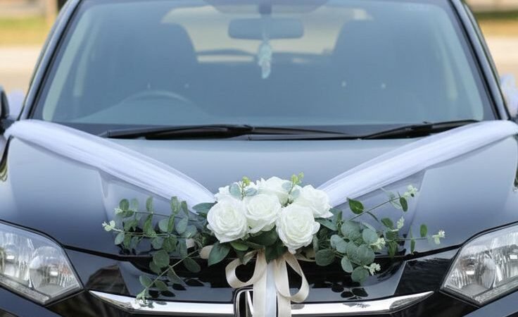 Cara Menghias Mobil Pengantin dengan Kertas Krep
