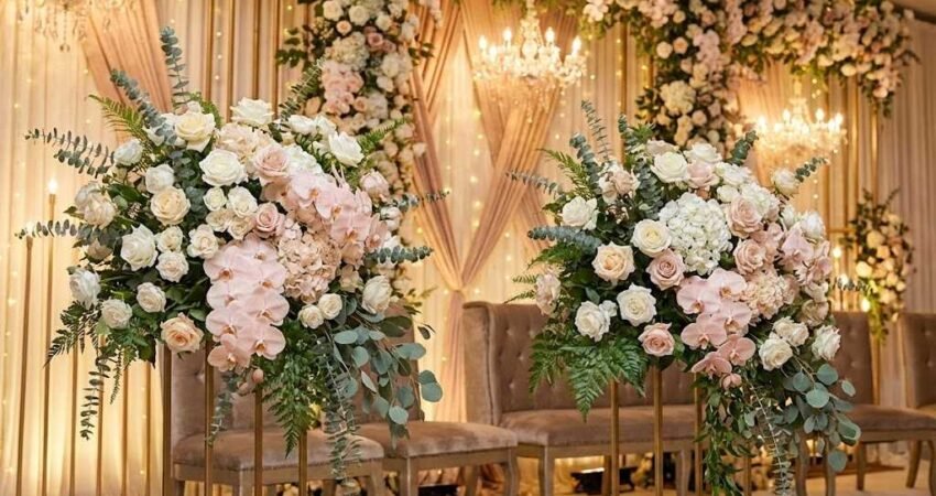 Standing Flower Pelaminan